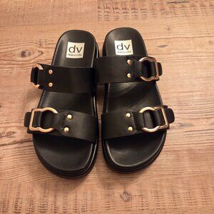 DV Dolce Vita womens black sandals